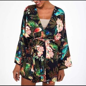 Garden Reversible KIMONO- Farm Rio- Anthropology